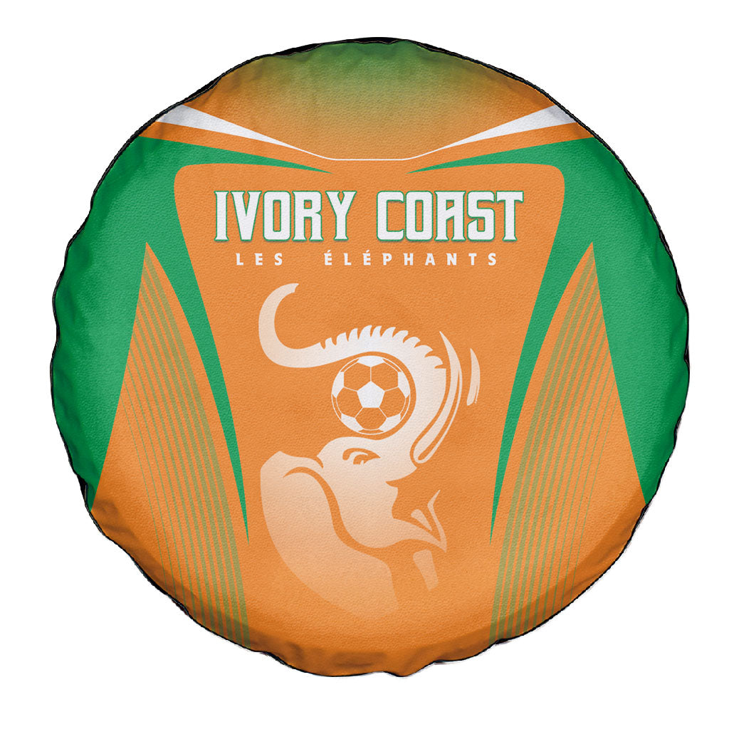 Ivory Coast Football 2026 Spare Tire Cover Go Les Elephants