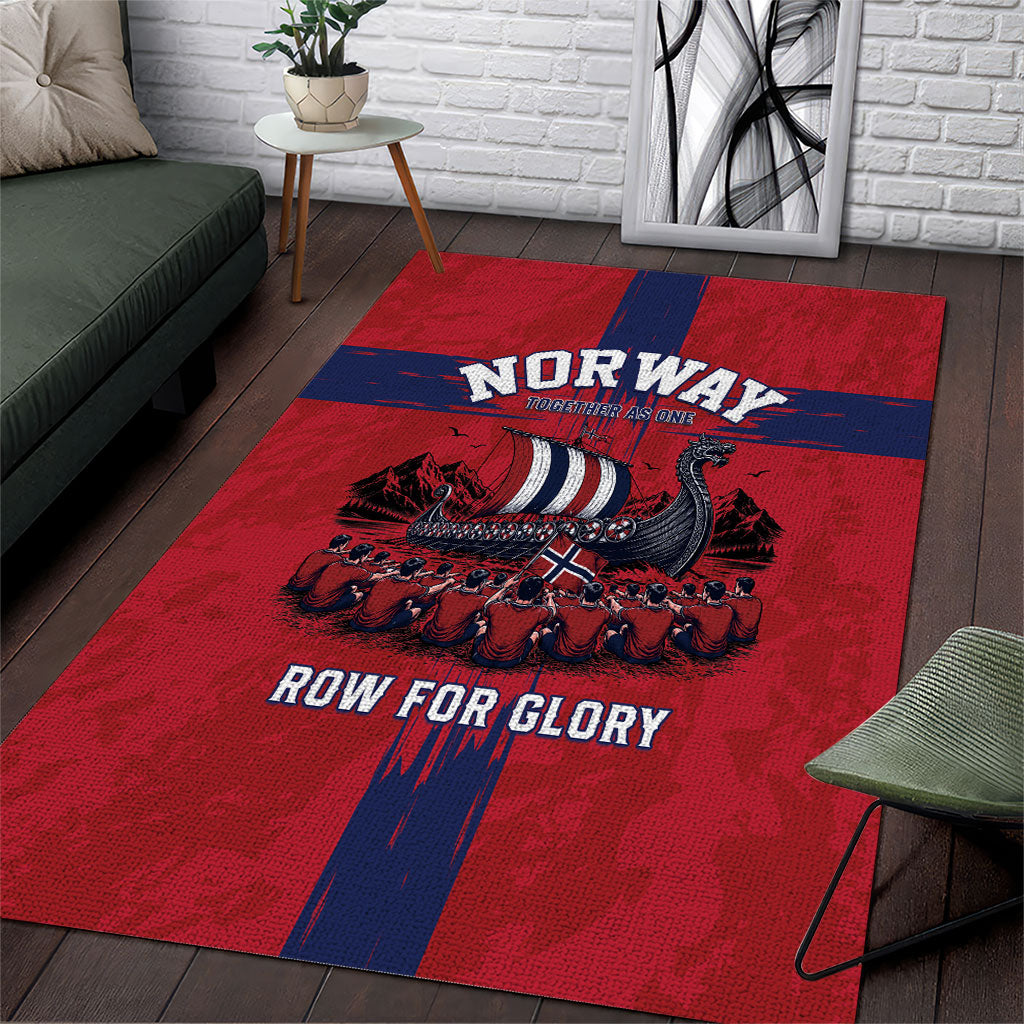 Norge Football 2026 Area Rug Row For Glory