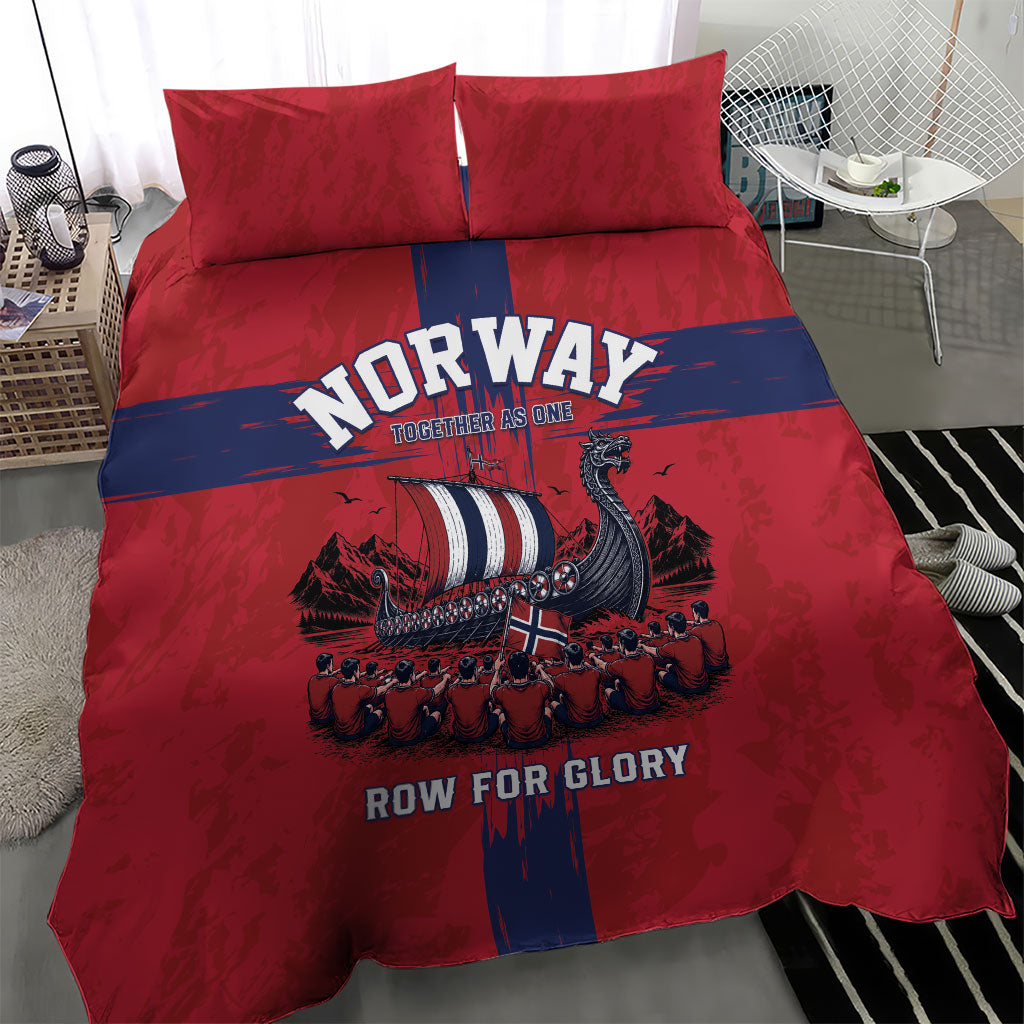 Norge Football 2026 Bedding Set Row For Glory