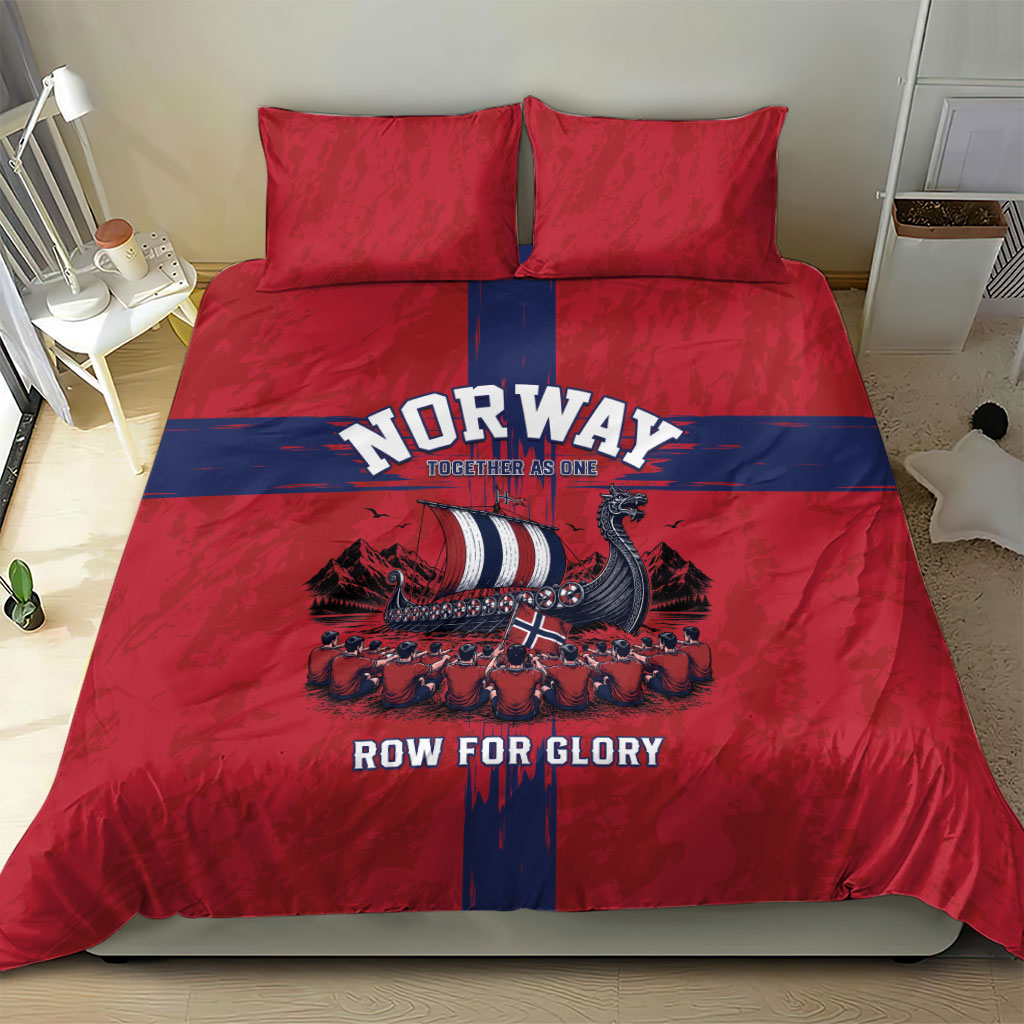 Norge Football 2026 Bedding Set Row For Glory