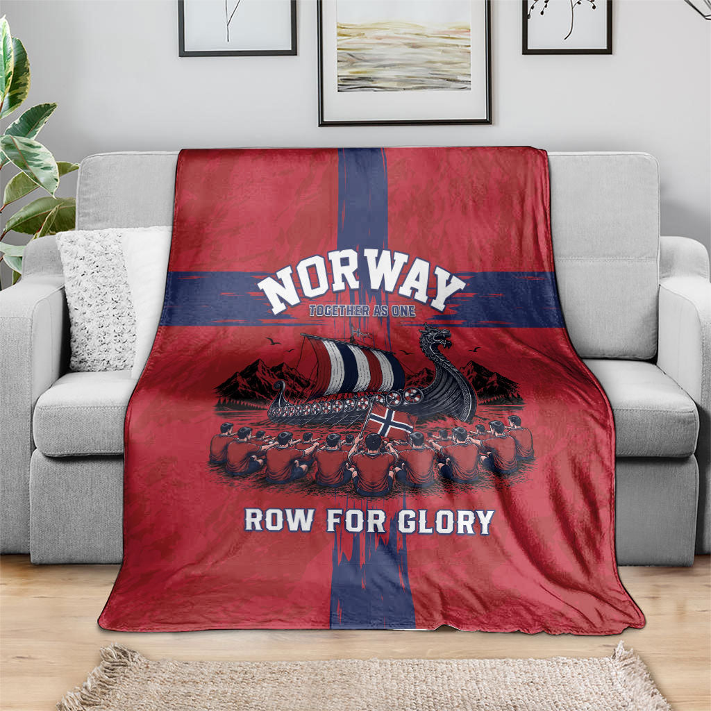 Norge Football 2026 Blanket Row For Glory