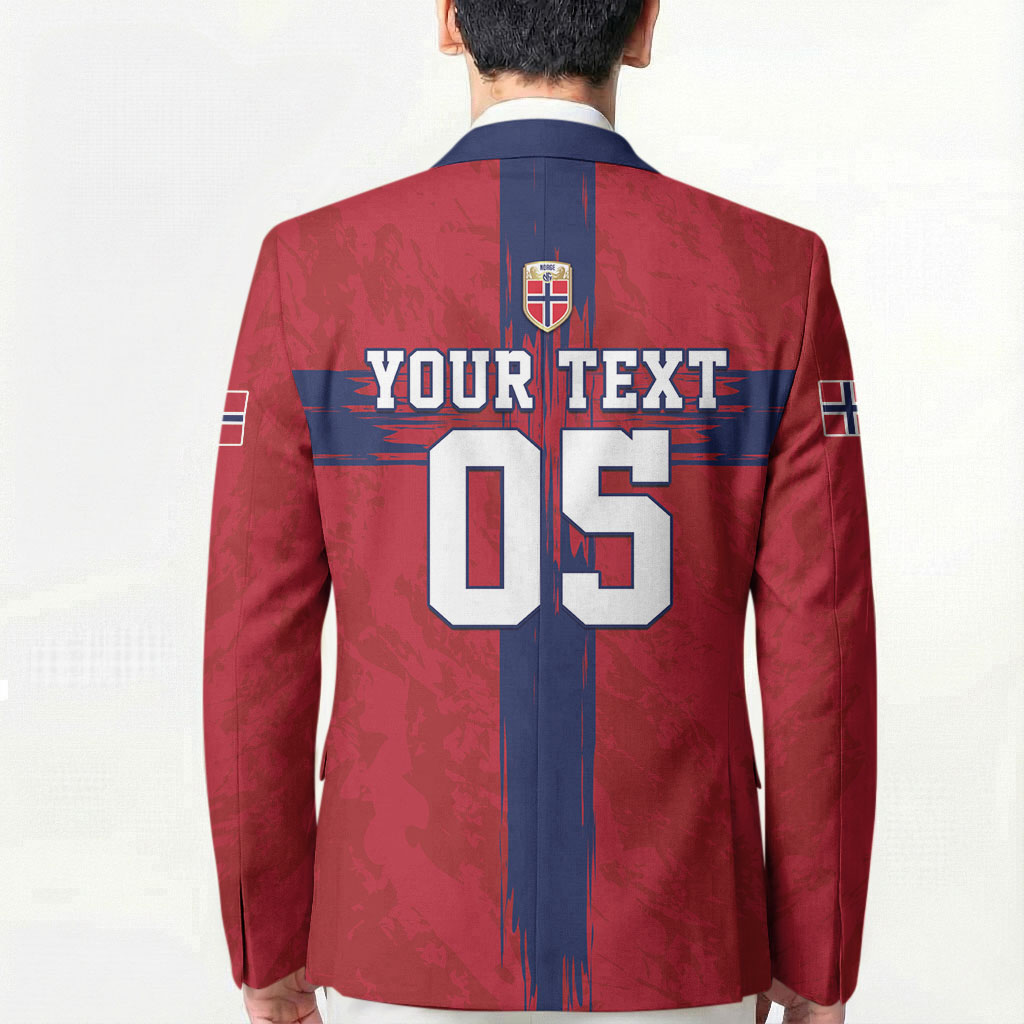 Custom Norge Football 2026 Blazer Row For Glory