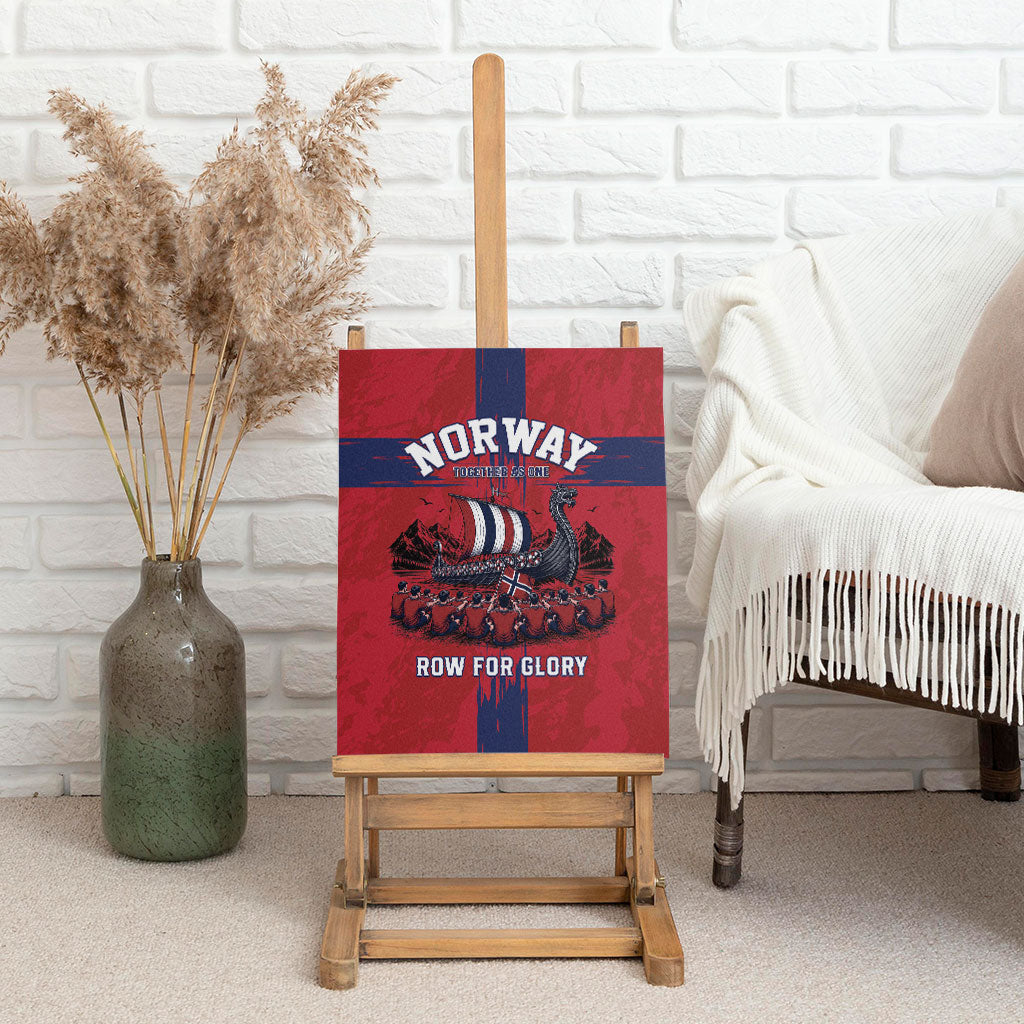 Norge Football 2026 Canvas Wall Art Row For Glory