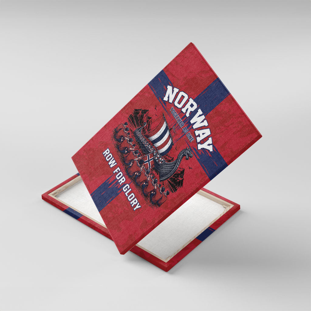 Norge Football 2026 Canvas Wall Art Row For Glory