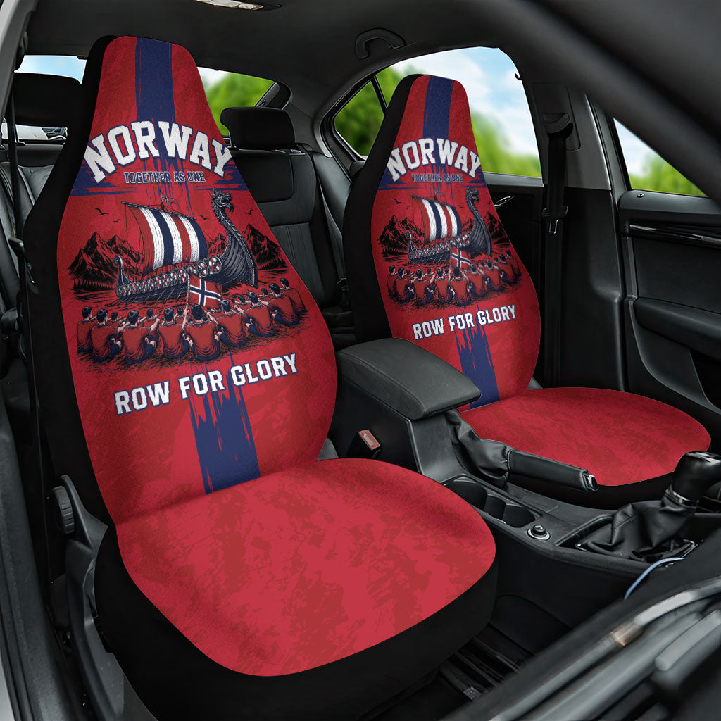 Norge Football 2026 Car Seat Cover Row For Glory
