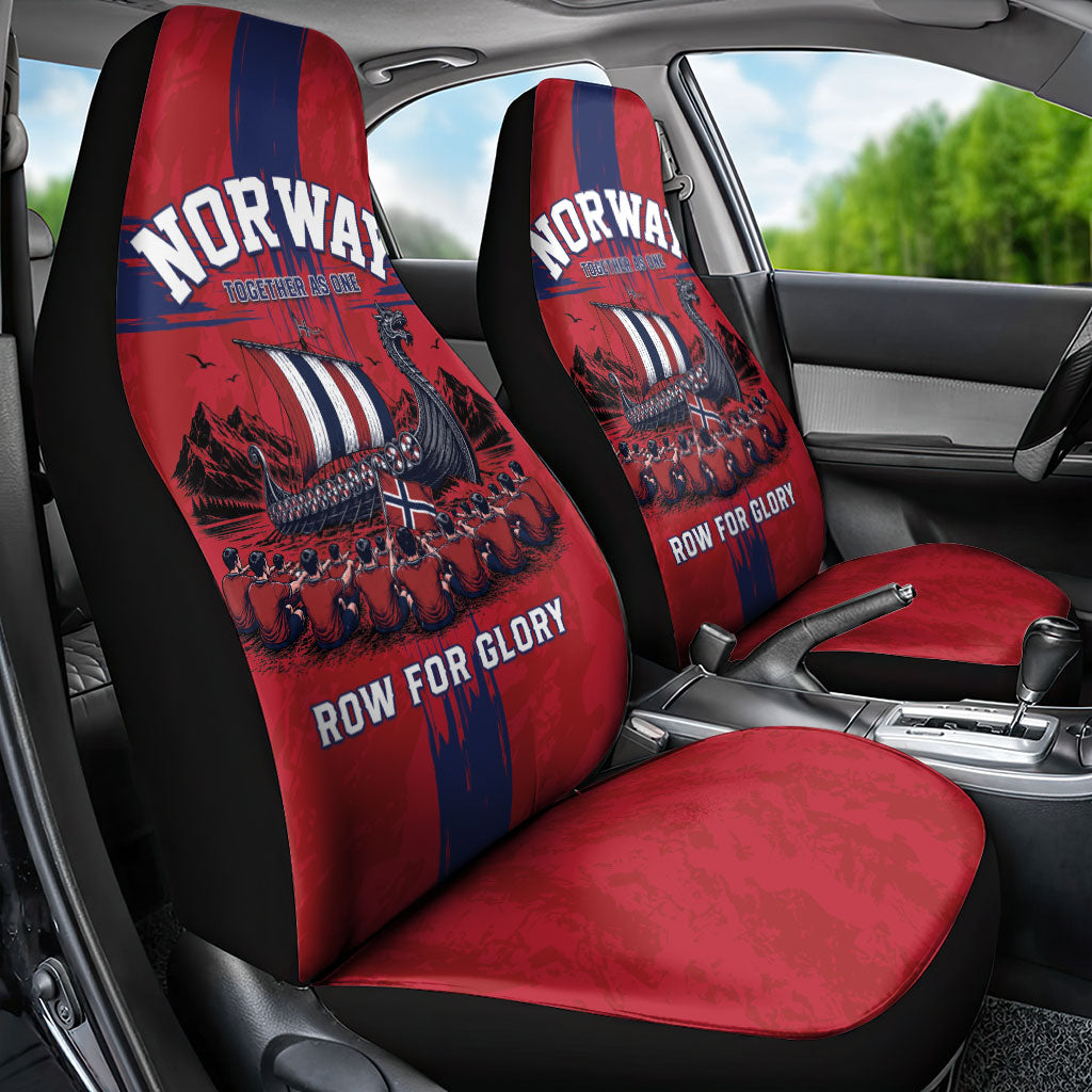 Norge Football 2026 Car Seat Cover Row For Glory