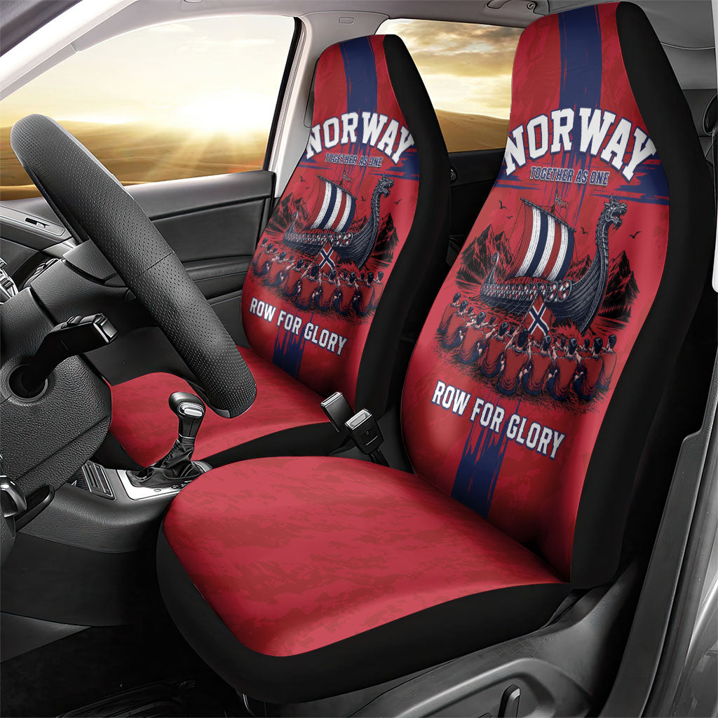 Norge Football 2026 Car Seat Cover Row For Glory