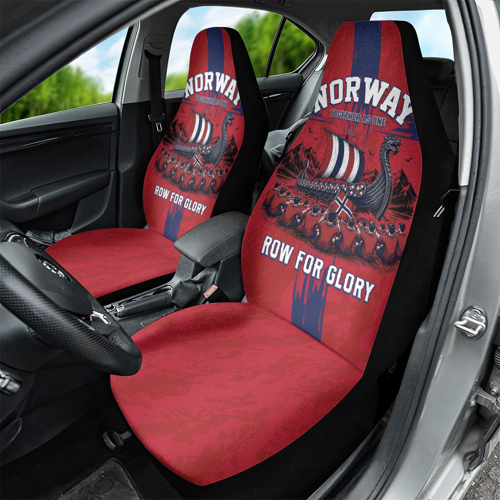 Norge Football 2026 Car Seat Cover Row For Glory
