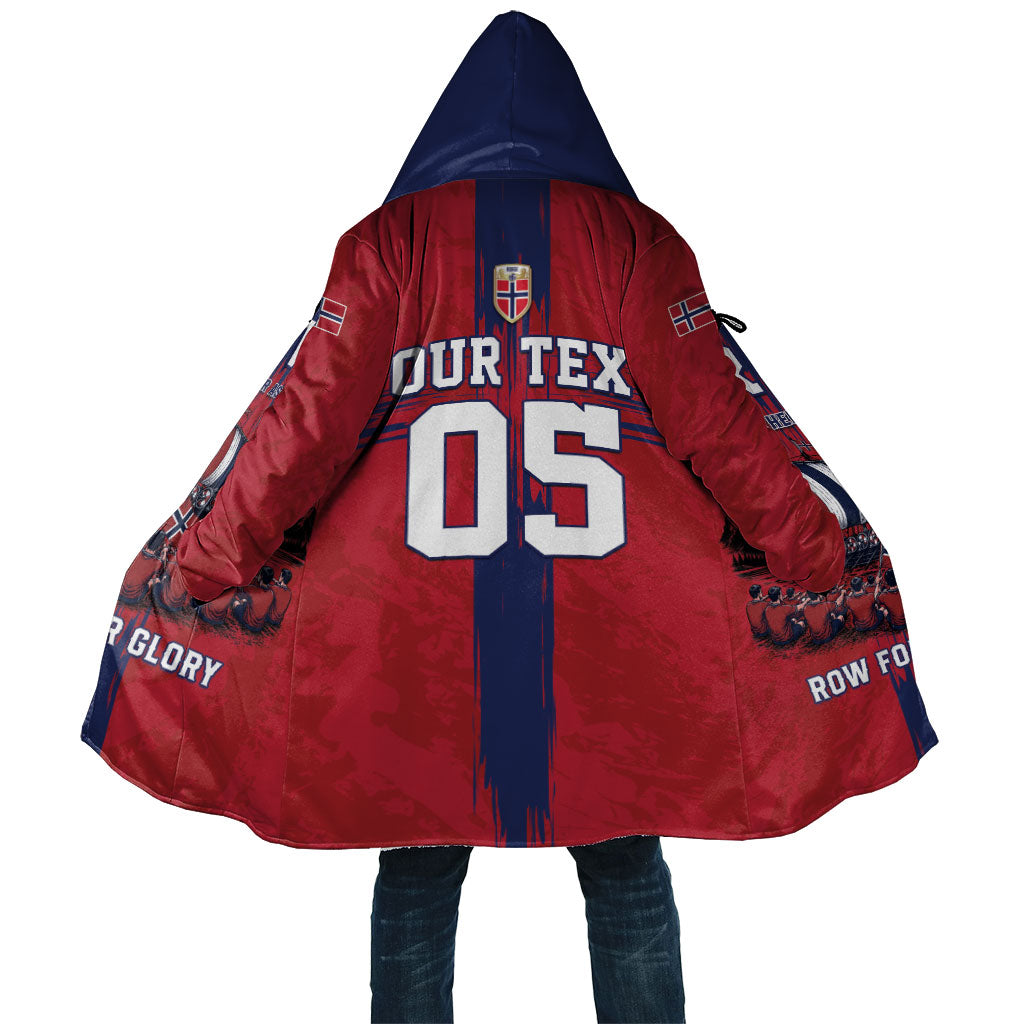 Custom Norge Football 2026 Cloak Row For Glory