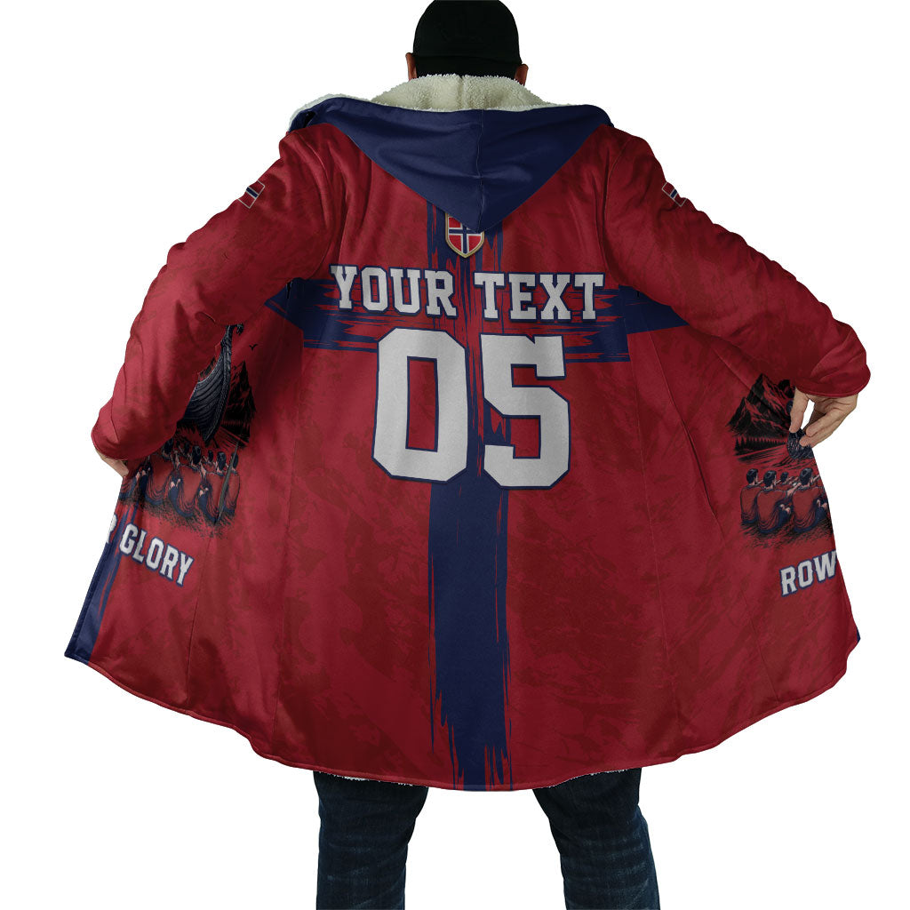 Custom Norge Football 2026 Cloak Row For Glory