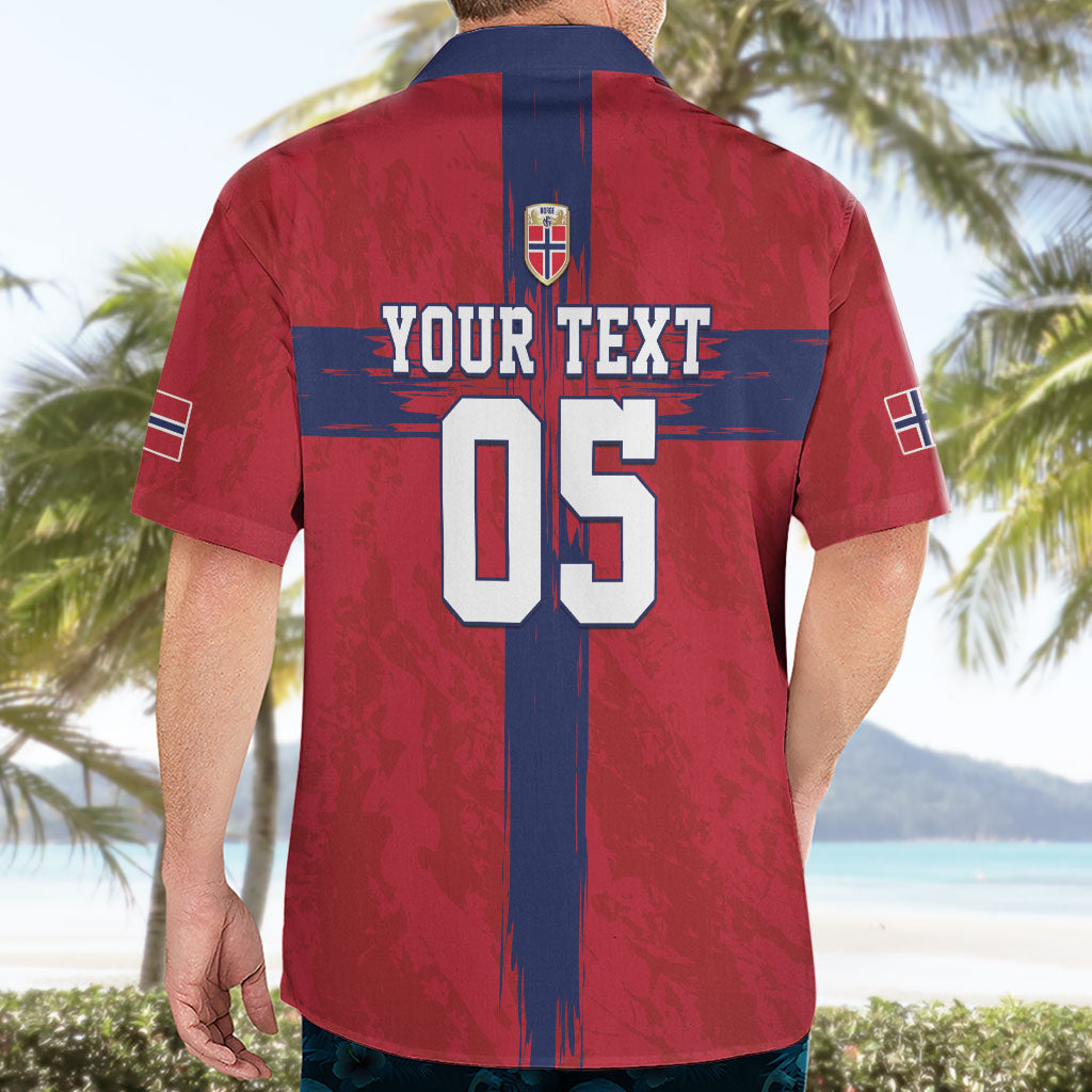 Custom Norge Football 2026 Hawaiian Shirt Row For Glory
