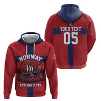 Custom Norge Football 2026 Hoodie Row For Glory