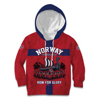 Custom Norge Football 2026 Kid Hoodie Row For Glory