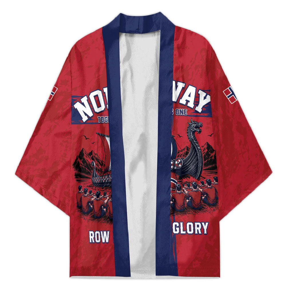 Custom Norge Football 2026 Kimono Row For Glory