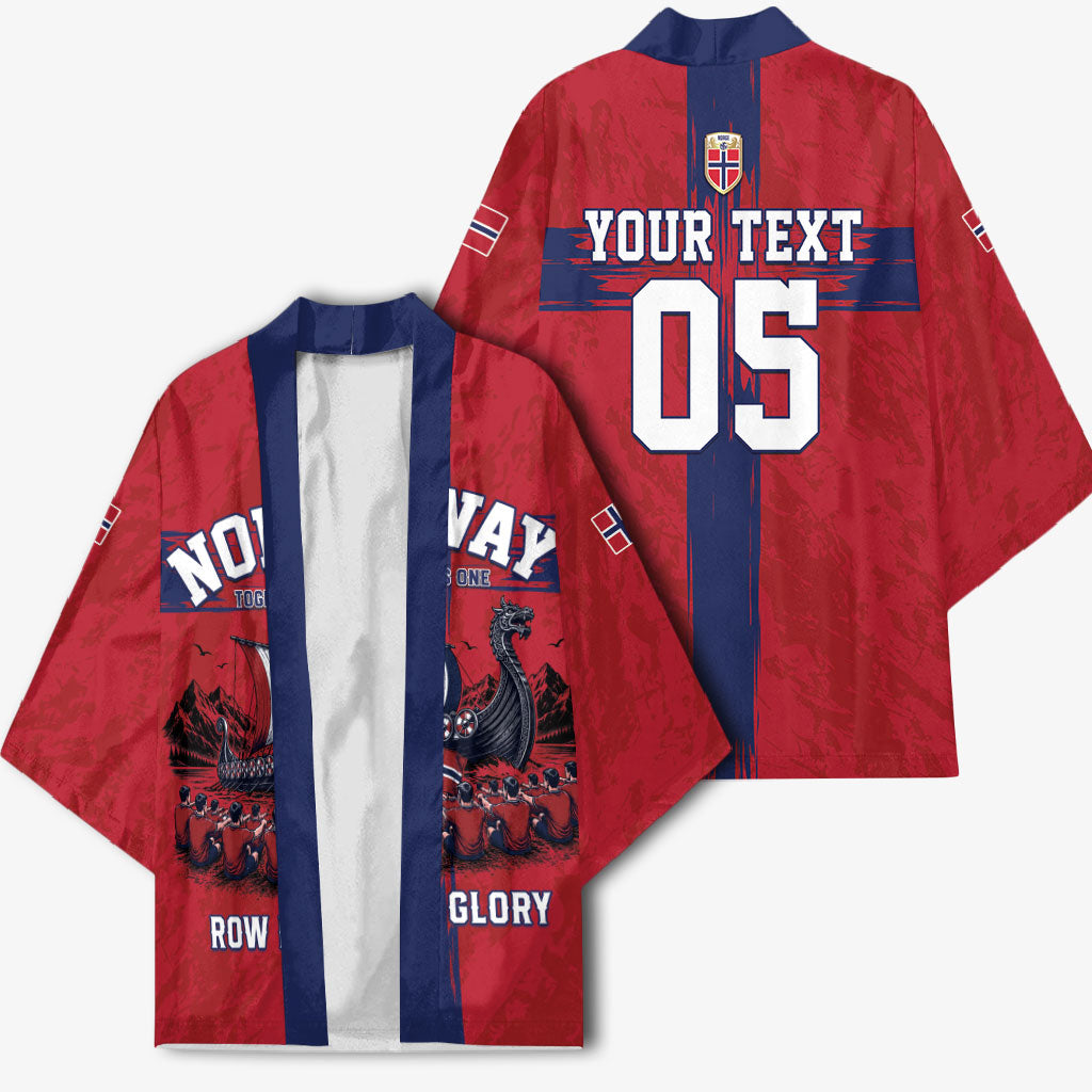 Custom Norge Football 2026 Kimono Row For Glory