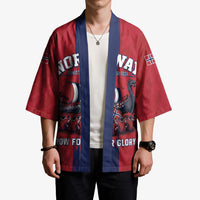 Custom Norge Football 2026 Kimono Row For Glory
