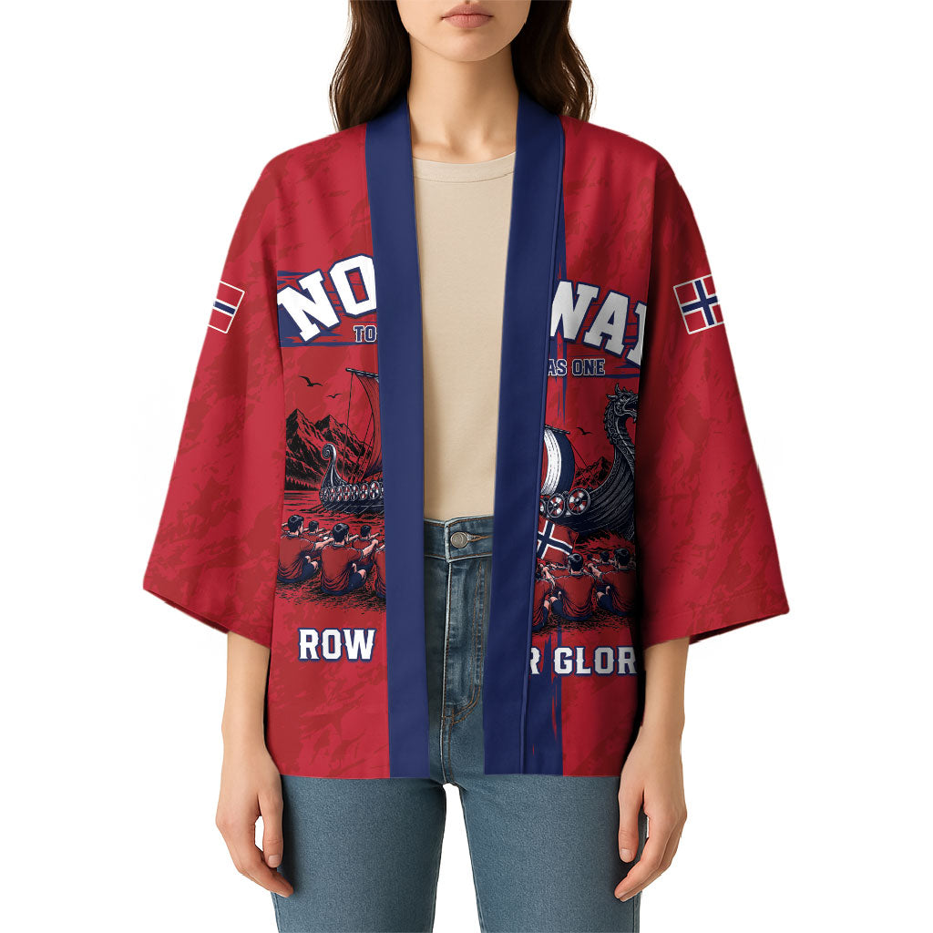 Custom Norge Football 2026 Kimono Row For Glory