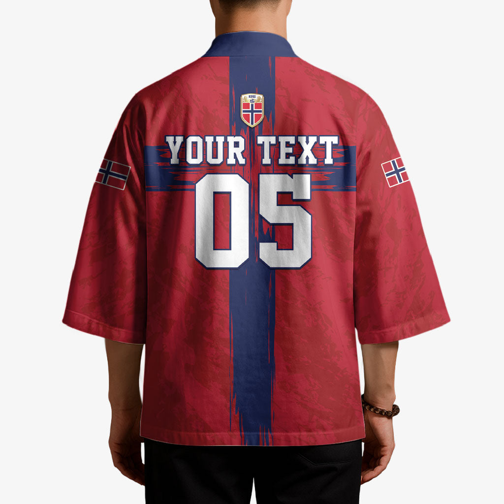 Custom Norge Football 2026 Kimono Row For Glory