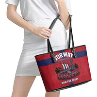 Norge Football 2026 Leather Tote Bag Row For Glory