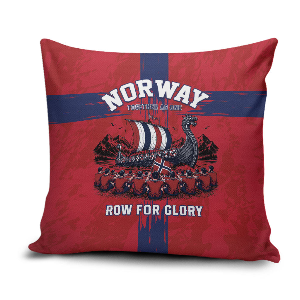 Norge Football 2026 Pillow Cover Row For Glory