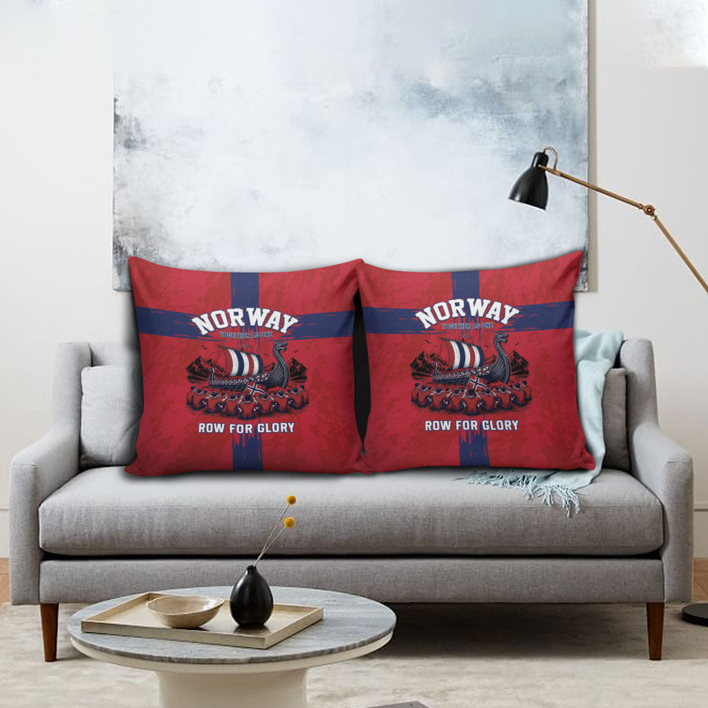 Norge Football 2026 Pillow Cover Row For Glory