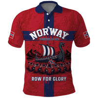 Custom Norge Football 2026 Polo Shirt Row For Glory
