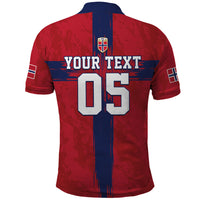Custom Norge Football 2026 Polo Shirt Row For Glory