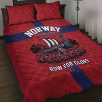 Norge Football 2026 Quilt Bed Set Row For Glory