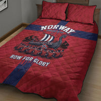 Norge Football 2026 Quilt Bed Set Row For Glory