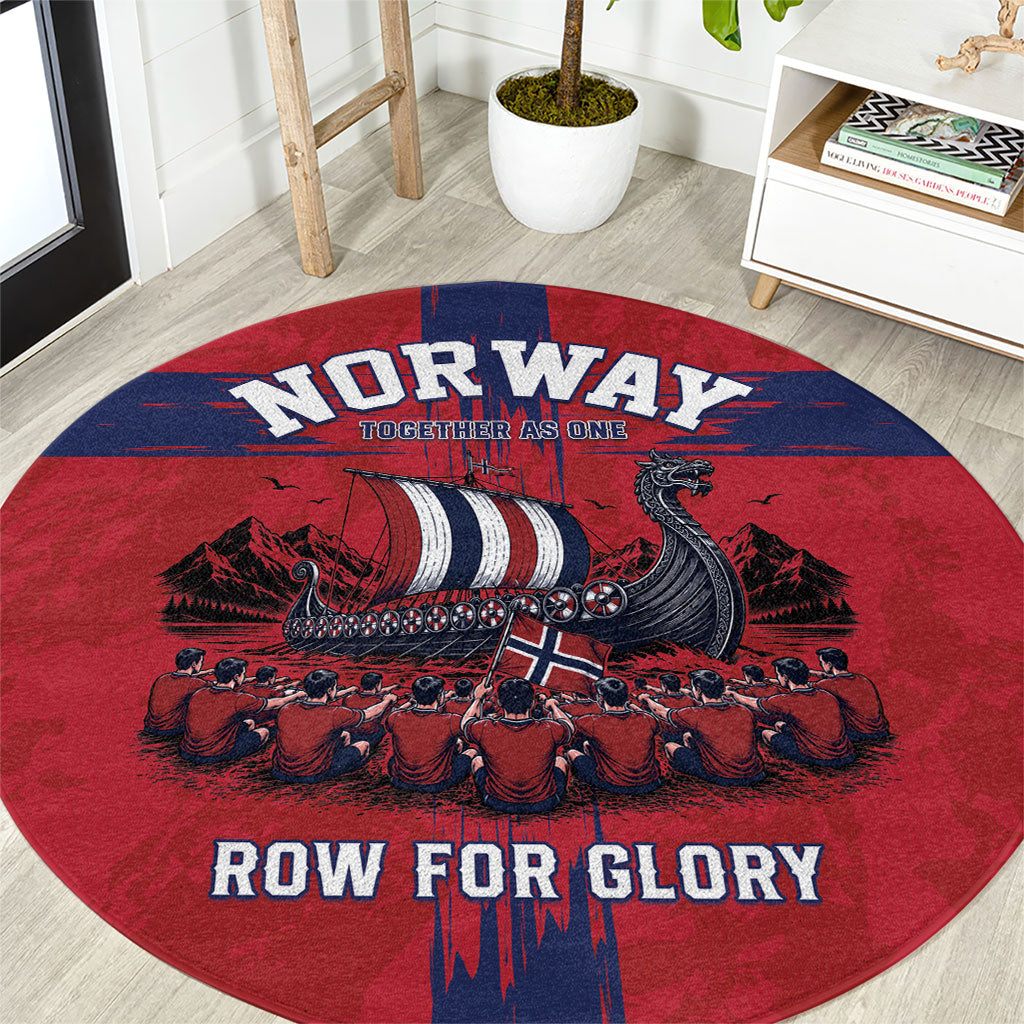 Norge Football 2026 Round Carpet Row For Glory