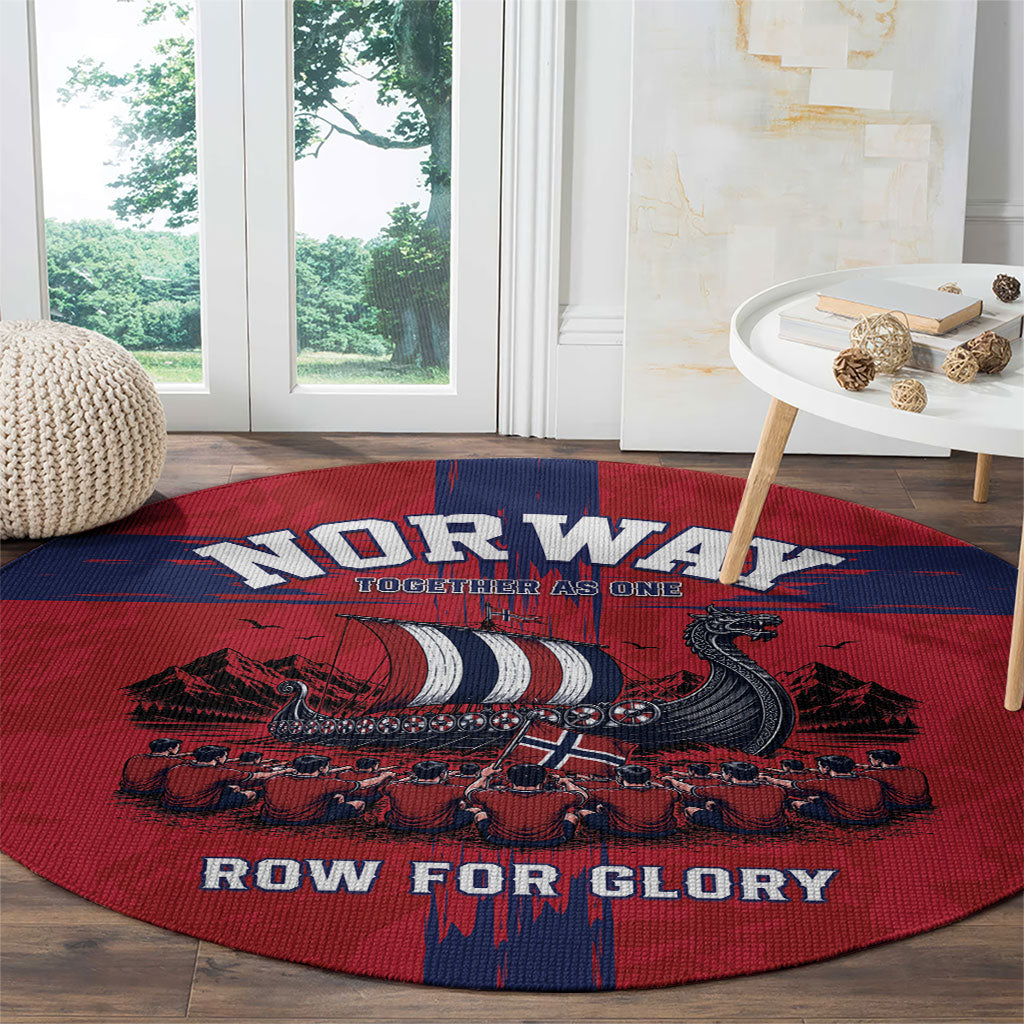 Norge Football 2026 Round Carpet Row For Glory