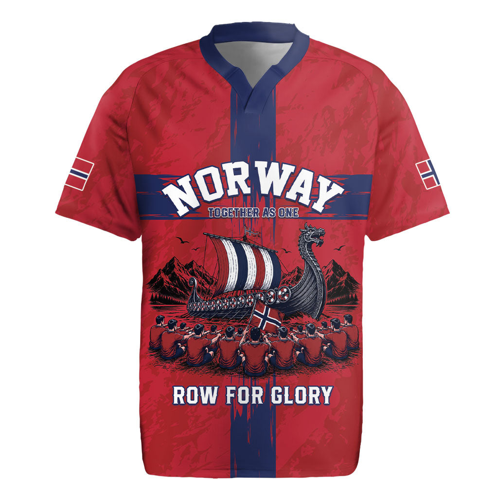 Custom Norge Football 2026 Rugby Jersey Row For Glory