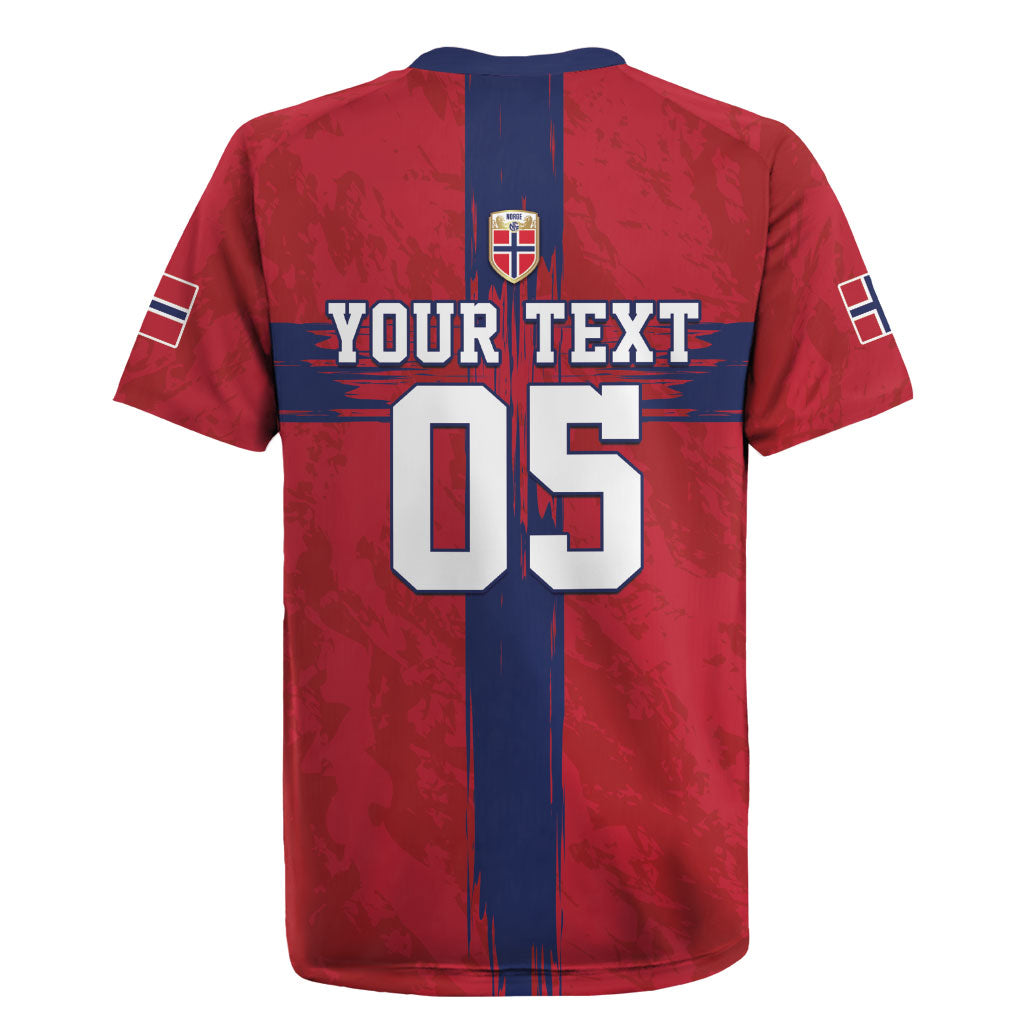 Custom Norge Football 2026 Rugby Jersey Row For Glory
