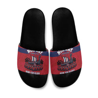 Norge Football 2026 Slide Sandals Row For Glory