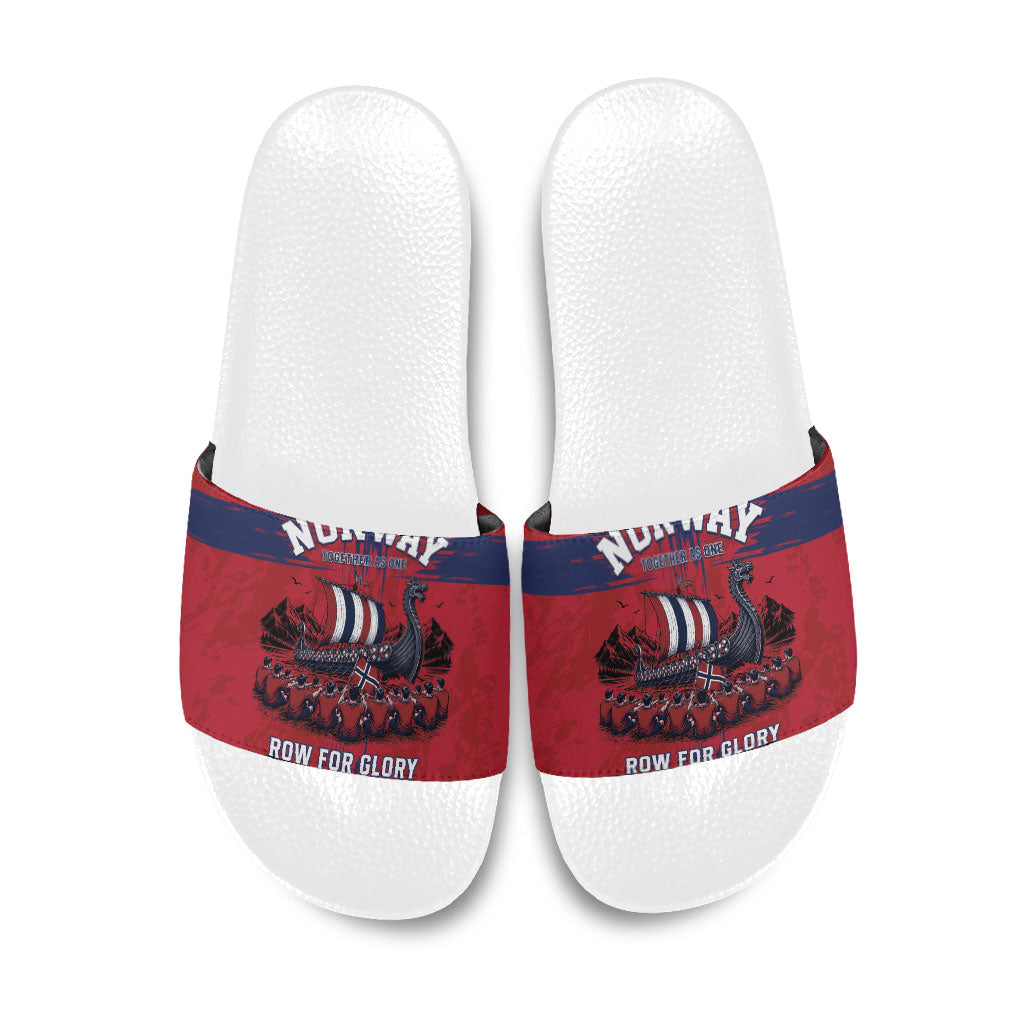 Norge Football 2026 Slide Sandals Row For Glory