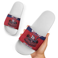 Norge Football 2026 Slide Sandals Row For Glory