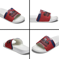 Norge Football 2026 Slide Sandals Row For Glory