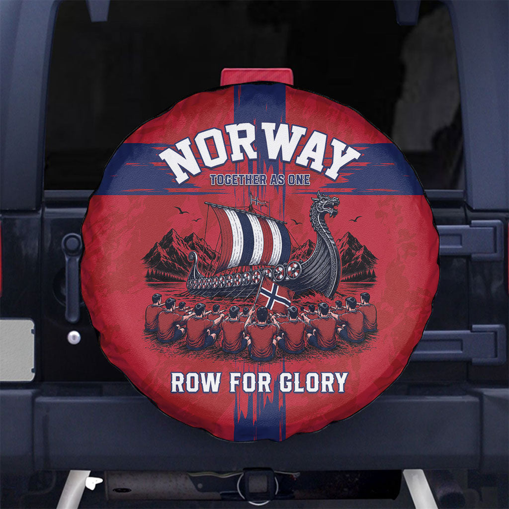 Norge Football 2026 Spare Tire Cover Row For Glory