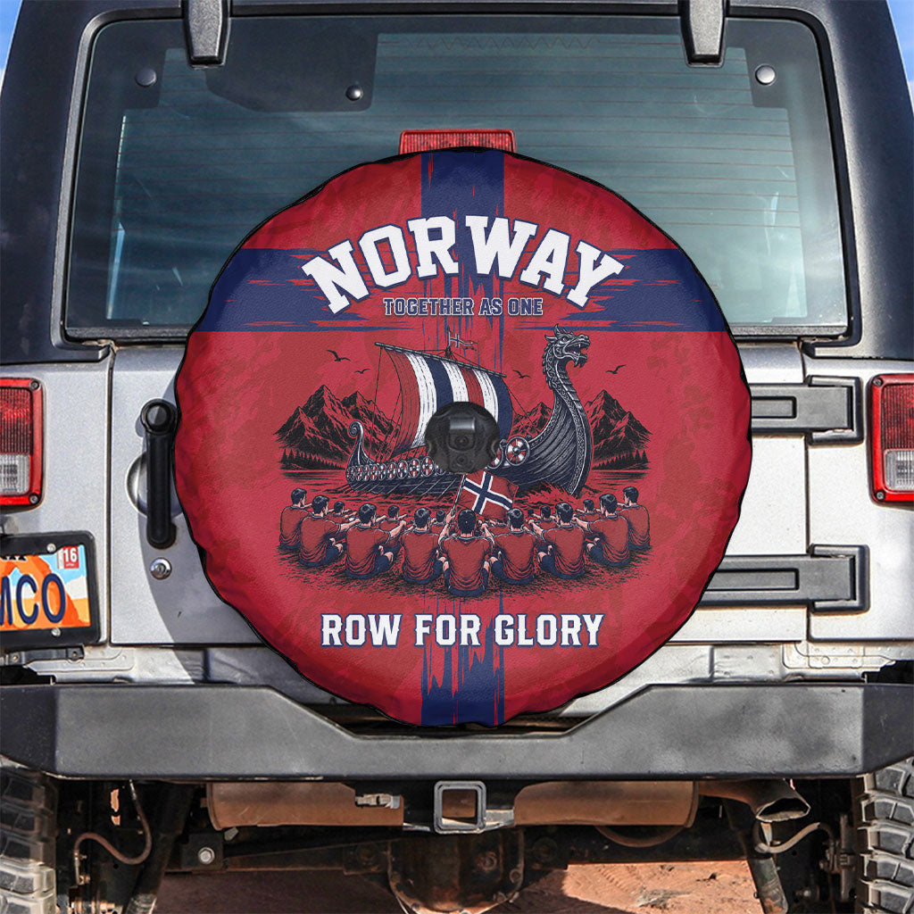 Norge Football 2026 Spare Tire Cover Row For Glory