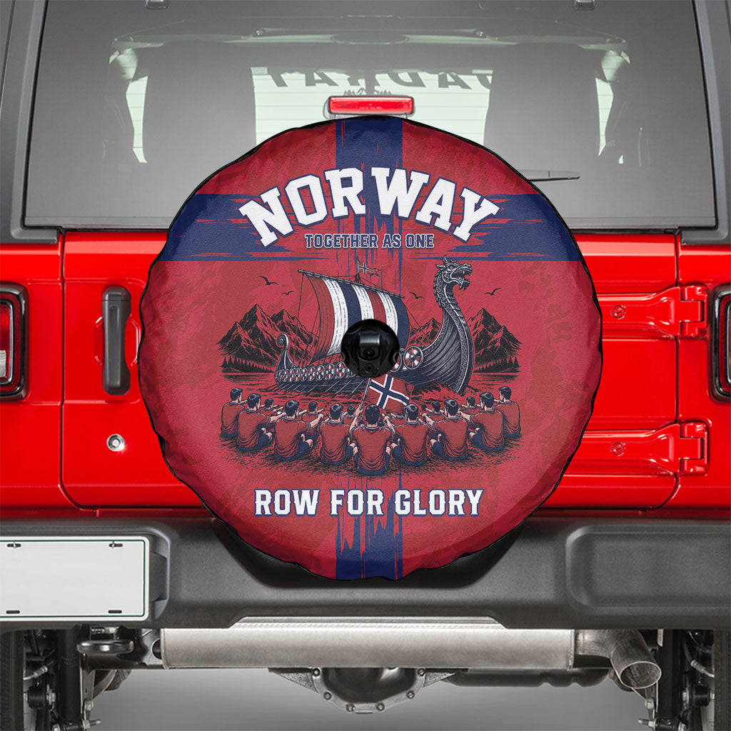 Norge Football 2026 Spare Tire Cover Row For Glory