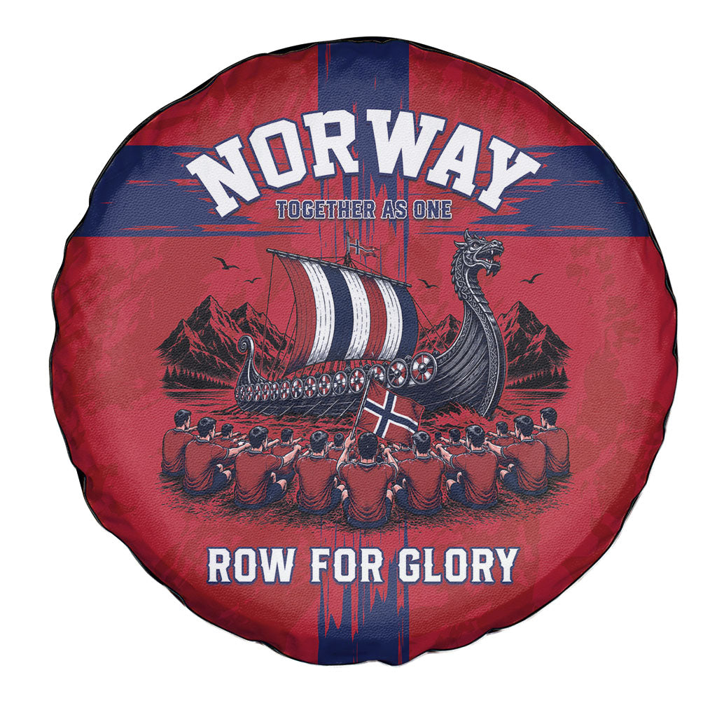 Norge Football 2026 Spare Tire Cover Row For Glory