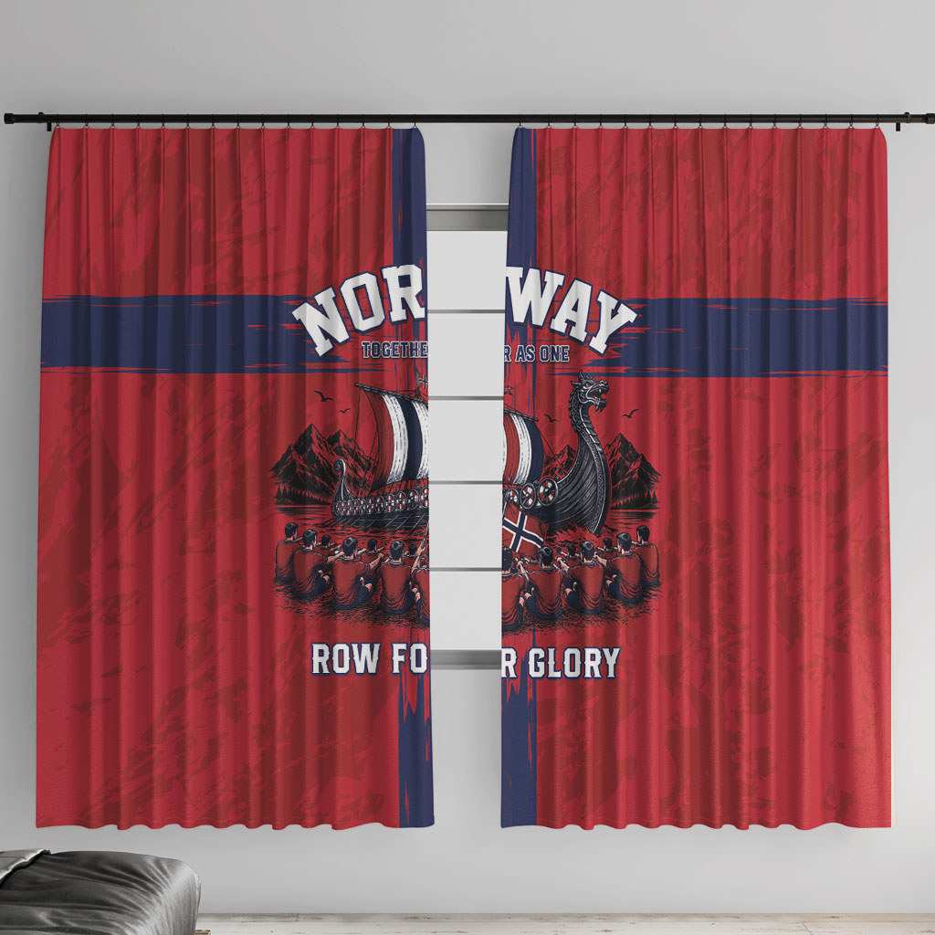 Norge Football 2026 Window Curtain Row For Glory