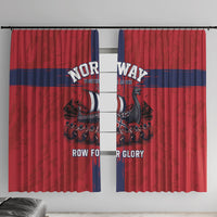 Norge Football 2026 Window Curtain Row For Glory