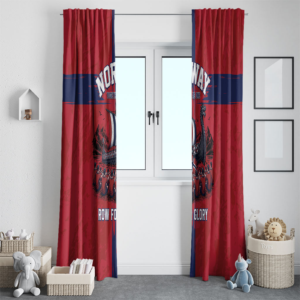 Norge Football 2026 Window Curtain Row For Glory