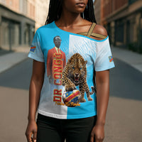Custom DR Congo Football 2026 Cross Shoulder Shirt Fimbu Na Fimbu