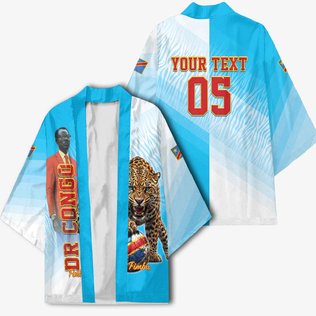 Custom DR Congo Football 2026 Kimono Fimbu Na Fimbu
