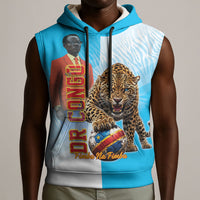 Custom DR Congo Football 2026 Sleeveless Hoodie Fimbu Na Fimbu