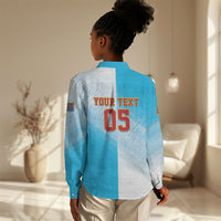 Custom DR Congo Football 2026 Women Casual Shirt Fimbu Na Fimbu