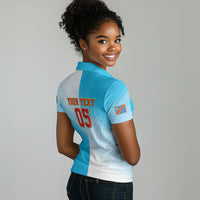 Custom DR Congo Football 2026 Women Polo Shirt Fimbu Na Fimbu