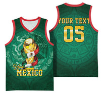 Custom Mexican Soccer 2026 Basketball Jersey Viva Mexico